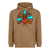 Thanksgiving Turkey Heavyweight Hoodie | Teevron