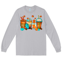 Moon Dust thankful coffee cups Long Sleeve Tee - Zillion Design Studio