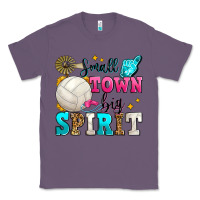 Lavender small town big spirit volleyball Classic Tee - Zillion Design Studio