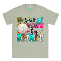Matcha small town big spirit volleyball Classic Tee - Zillion Design Studio