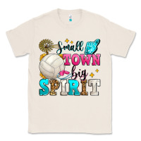 Natural small town big spirit volleyball Classic Tee - Zillion Design Studio