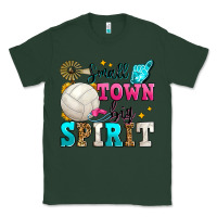 Sports Green small town big spirit volleyball Classic Tee - Zillion Design Studio