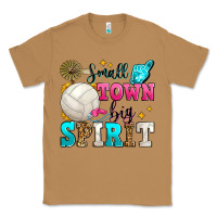 Toasted Coconut small town big spirit volleyball Classic Tee - Zillion Design Studio