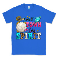 True Royal small town big spirit volleyball Classic Tee - Zillion Design Studio
