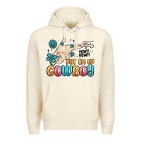 Tofu western turquoise put em up cowboy Premium Hoodie - MaliasSmallBusiness