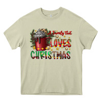 Mossy afamilytloveschristmas Heavy Core Tee - CowhideDigitalArt