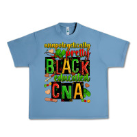 Pebble Blue unapologetically pretty black and educated cna zillion Urban Heavy Tee - Zillion Design Studio