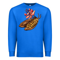 True Royal cacao beans and flowers Premium Sweatshirt - AdoDesignShop