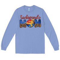 Colony Blue taekwondo mom Long Sleeve Tee - texasbilliewilder