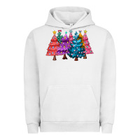 Pigment Lunar Rock christmas trees and lights Urban Hoodie - MaliasSmallBusiness