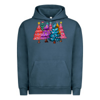 Christmas Trees And Lights Urban Hoodie | Teevron