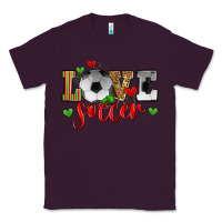 Plum love soccer Classic Tee - Zillion Design Studio