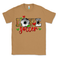 Toasted Coconut love soccer Classic Tee - Zillion Design Studio
