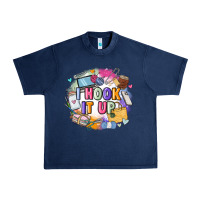 Navy i hook it up  sewing Urban Heavy Tee - Zillion Design Studio