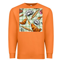 Carrot chef tools seamless pattern Premium Sweatshirt - BundleAndBundleShop