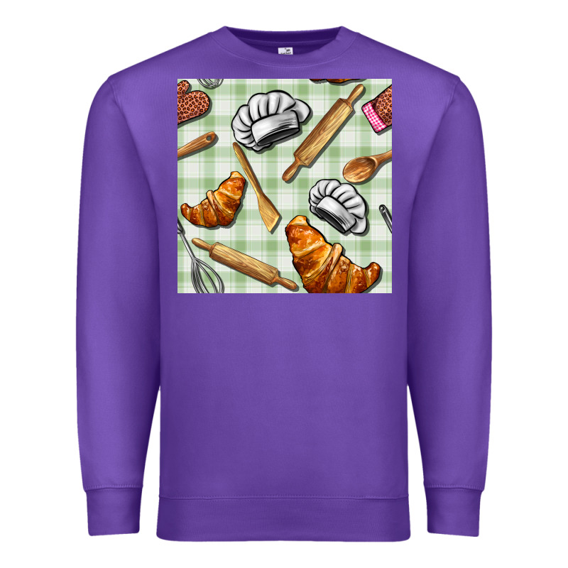 Chef Tools Seamless Pattern Premium Sweatshirt by BundleAndBundleShop | Teevron
