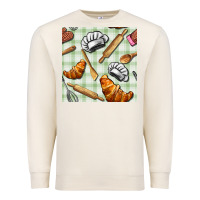 Sandshell chef tools seamless pattern Premium Sweatshirt - BundleAndBundleShop