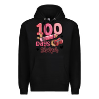 Black 100 days sharper school Premium Hoodie - MaliasSmallBusiness