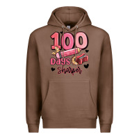 Chestnut 100 days sharper school Premium Hoodie - MaliasSmallBusiness