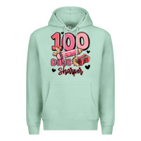 Seafoam 100 days sharper school Premium Hoodie - MaliasSmallBusiness
