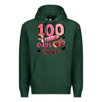 Sports Green 100 days sharper school Premium Hoodie - MaliasSmallBusiness