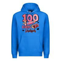 True Royal 100 days sharper school Premium Hoodie - MaliasSmallBusiness