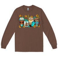 Chestnut blessed coffee cups Long Sleeve Tee - Zillion Design Studio