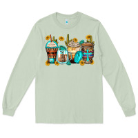 Matcha blessed coffee cups Long Sleeve Tee - Zillion Design Studio