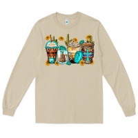 Mushroom blessed coffee cups Long Sleeve Tee - Zillion Design Studio