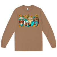 Toasted Coconut blessed coffee cups Long Sleeve Tee - Zillion Design Studio