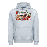 Heather Grey nurse coffee cups Urban Hoodie - MaliasSmallBusiness