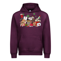 Mauve Wine nurse coffee cups Urban Hoodie - MaliasSmallBusiness