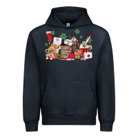 Navy nurse coffee cups Urban Hoodie - MaliasSmallBusiness