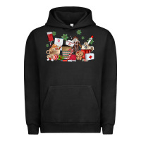 Pigment Black nurse coffee cups Urban Hoodie - MaliasSmallBusiness