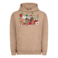 Pigment Burro nurse coffee cups Urban Hoodie - MaliasSmallBusiness