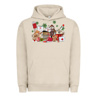 Pigment French Oak nurse coffee cups Urban Hoodie - MaliasSmallBusiness