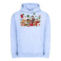 Pigment Grape Ice nurse coffee cups Urban Hoodie - MaliasSmallBusiness