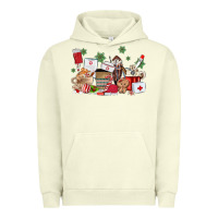 Pigment Pistachio nurse coffee cups Urban Hoodie - MaliasSmallBusiness