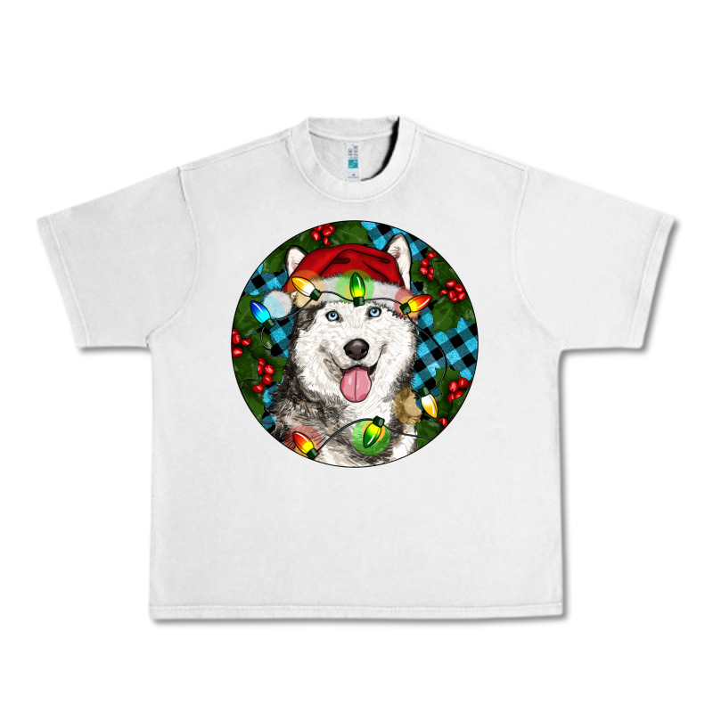 Christmas Husky Urban Heavy Tee by RanaPortraitStore | Teevron