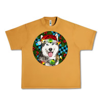 Peanut Butter Christmas Husky Urban Heavy Tee - RanaPortraitStore