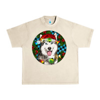 Sandshell Christmas Husky Urban Heavy Tee - RanaPortraitStore