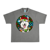 Tornado Christmas Husky Urban Heavy Tee - RanaPortraitStore