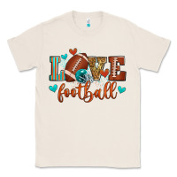 Natural love football Classic Tee - Zillion Design Studio