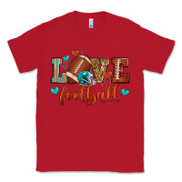 Red love football Classic Tee - Zillion Design Studio