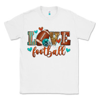White love football Classic Tee - Zillion Design Studio