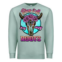 Seafoam blame it all on my roots white Premium Sweatshirt - JahusDesignShop