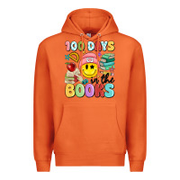 Carrot 100 days in the books Premium Hoodie - MaliasSmallBusiness