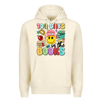 Sandshell 100 days in the books Premium Hoodie - MaliasSmallBusiness