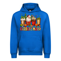 Cobalt Christmas Santa coffee cups current mood Urban Hoodie - MaliasSmallBusiness