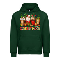 Forest Green Christmas Santa coffee cups current mood Urban Hoodie - MaliasSmallBusiness
